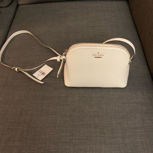 Kate Spade white crossbody bag